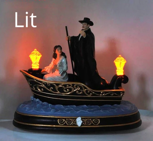 7.75" Phantom Of The Opera Music Of The Night Journey To The Lair Musical Figurine - 31369946 2 7.75" Phantom Of The Opera Music Of The Night Journey To The Lair Musical Figurine - 31369946 - Image 2