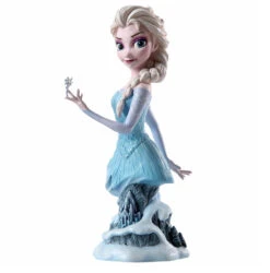 Enesco 7.25" Blue And White Frozen Elsa Tabletop Figurine