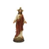 Northlight 12" Ivory And Brown Sacred Heart Of Jesus Religious Christmas Tabletop Figurine
