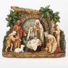 Roman 13.25" Vibrantly Colored Nativity Scene Christmas Tabletop Figure