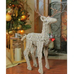 Northlight 26" Ivory And Brown Reindeer Twine Christmas Decoration -Christmas Decoration Store 9a8ymplwkblhpclkm5yrxhozfkmrms77 31091.1588415493