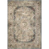 8' X 11' Ivory, Teal, And Rust Traditional Paisley Print Area Throw Rug