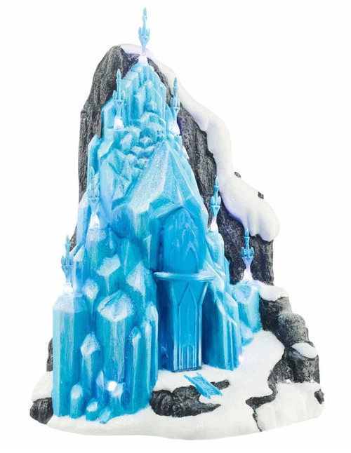 Department 56 12" Pre-Lit Blue And White Disney Frozen Elsa Ice Palace Christmas Tabletop Decor 1 Department 56 12" Pre-Lit Blue And White Disney Frozen Elsa Ice Palace Christmas Tabletop Decor