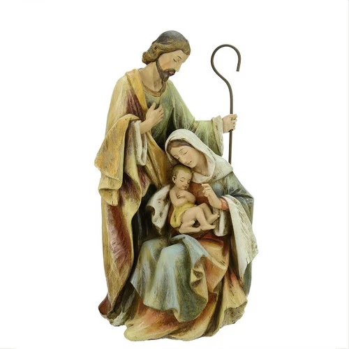 15" Beige And Brown Religious Holy Family Christmas Nativity Figurine 1 15" Beige And Brown Religious Holy Family Christmas Nativity Figurine