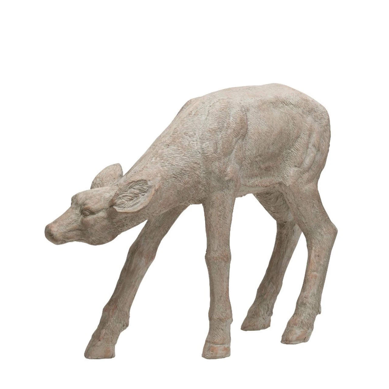 37" White Outdoor Magnesium Deer Figurine Statue - 33683892 1 37" White Outdoor Magnesium Deer Figurine Statue - 33683892