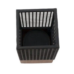 9.75" Night Black And Brown Rectangular Candle Holder 6 9.75" Night Black And Brown Rectangular Candle Holder -Christmas Decoration Store dabhg av44652 3 71935.1588349143