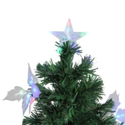 3' Pre-Lit Medium Fiber Optic Floral Artificial Christmas Tree - Multi-Color Lights -Christmas Decoration Store dak gdg 09003f 2 50346.1588406593