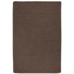 Colonial Mills 8' X 10' Brown Handmade Braided Rectangular Area Throw Rug