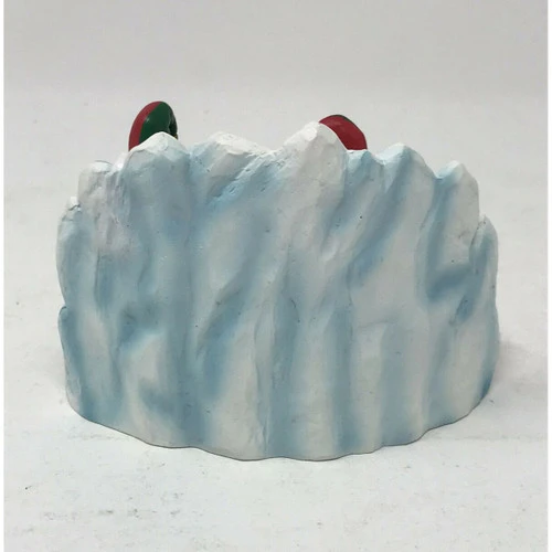 Department 56 4.5" Red And Green Santa With Elves Christmas Ornament 2 Department 56 4.5" Red And Green Santa With Elves Christmas Ornament - Image 2