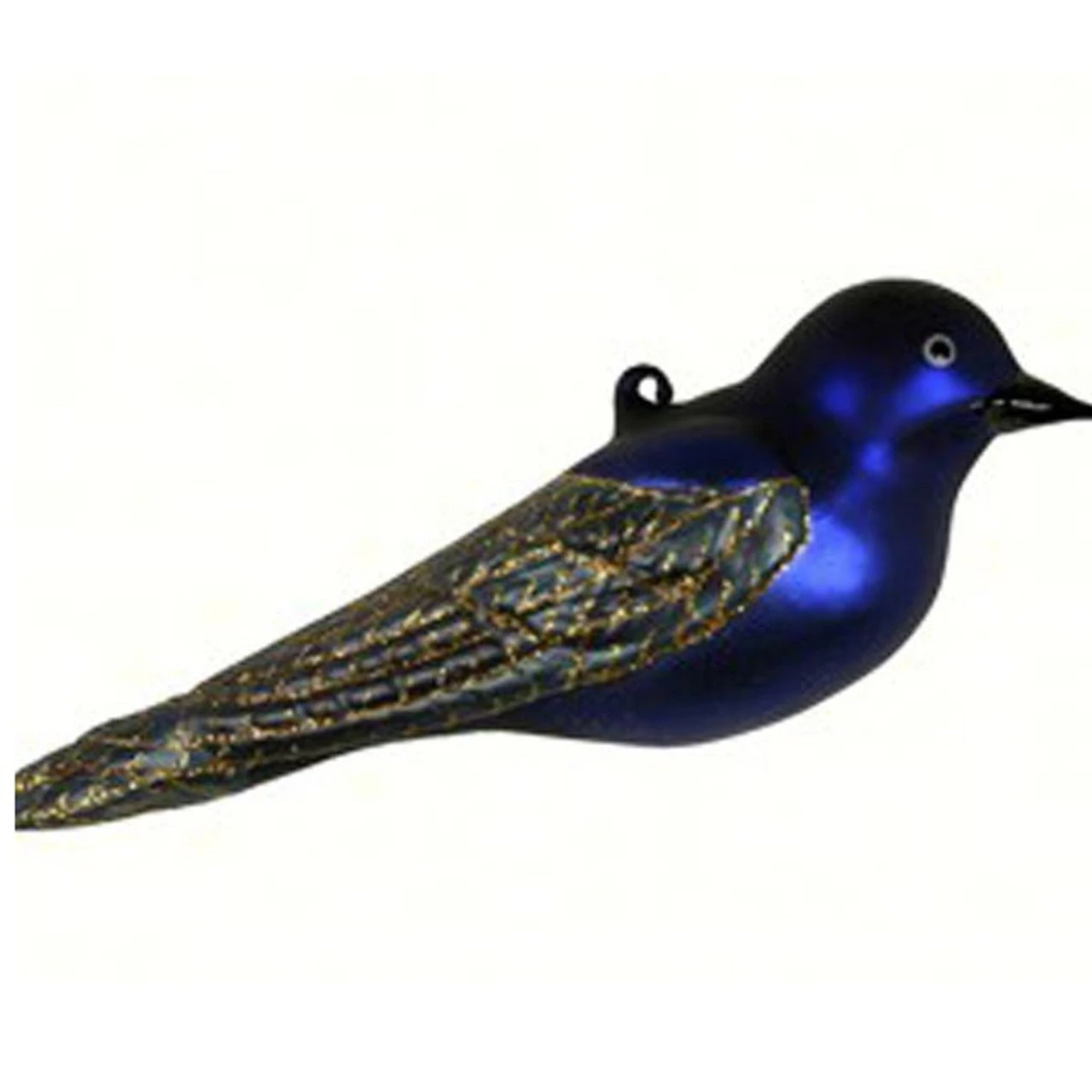 3.5” Purple And Gold Martin Bird Hand Blown Glass Hanging Figurine Ornament - 33479862 1 3.5” Purple And Gold Martin Bird Hand Blown Glass Hanging Figurine Ornament - 33479862