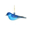 4.5 Mountain Bluebird Hanging Glass Ornament - 33479892