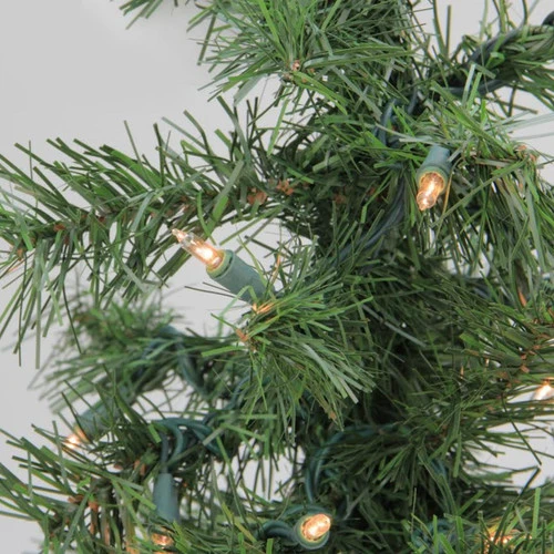 Northlight 3' Pre-Lit Medium Woodland Alpine Artificial Christmas Tree - Clear Lights 2 Northlight 3' Pre-Lit Medium Woodland Alpine Artificial Christmas Tree - Clear Lights - Image 2