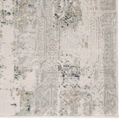 Christmas Central 8.8' X 11.75' Gray And White Tribal Motif Jaspal Rectangular Area Throw Rug 7 Christmas Central 8.8' X 11.75' Gray And White Tribal Motif Jaspal Rectangular Area Throw Rug -Christmas Decoration Store djri rug145979 3 55171.1587644947