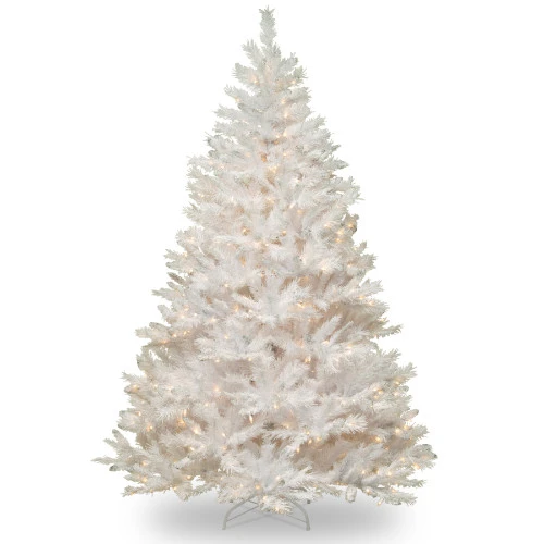 Christmas Central 7.5' Pre-Lit Full Winchester Pine Christmas Tree, Multicolor Lights 1 Christmas Central 7.5' Pre-Lit Full Winchester Pine Christmas Tree, Multicolor Lights