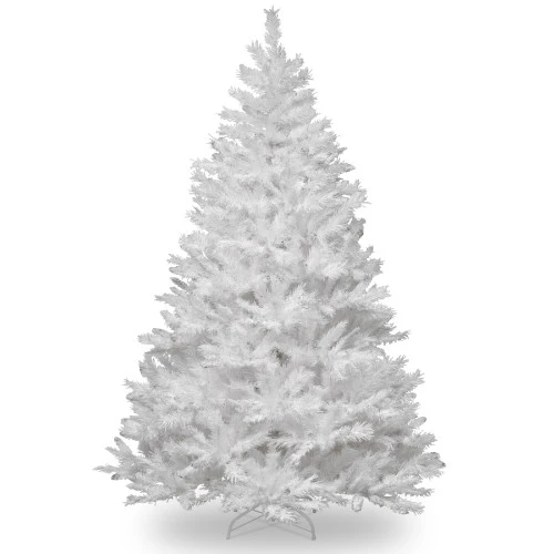 Christmas Central 7.5’ White Winchester Pine Artificial Christmas Tree, Unlit 1 Christmas Central 7.5’ White Winchester Pine Artificial Christmas Tree, Unlit