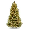 Christmas Central 6.5’ Pre-Lit Wintry Pine Artificial Christmas Tree, Clear Lights