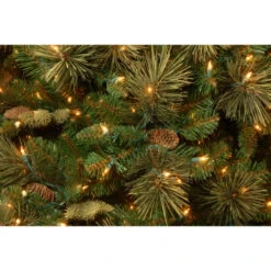 Christmas Central 9 Ft. Carolina Pine Tree With Clear Lights -Christmas Decoration Store dnat cap3 306 90 3 59999.1665519663