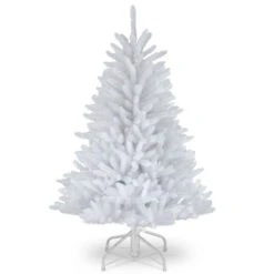 Christmas Central 4.5’ Dunhill White Fir Artificial Christmas Tree –Unlit