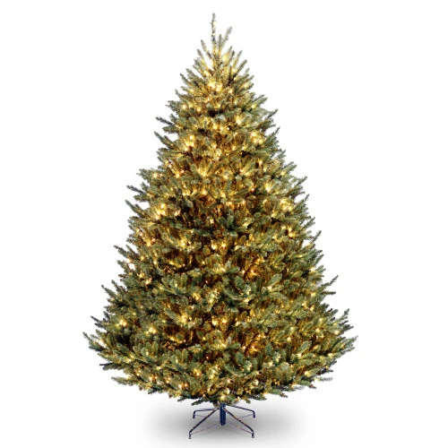 Christmas Central 9’ Pre-Lit Medium Natural Fraser Fir Artificial Christmas Tree, White Lights 1 Christmas Central 9’ Pre-Lit Medium Natural Fraser Fir Artificial Christmas Tree, White Lights