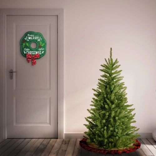 Christmas Central 4.5’ Medium Natural Fraser Fir Artificial Christmas Tree, Unlit 3 Christmas Central 4.5’ Medium Natural Fraser Fir Artificial Christmas Tree, Unlit - Image 3