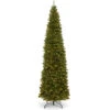 12’ Pre-lit North Valley Spruce Pencil Artificial Christmas Tree – Clear Lights