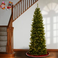 Christmas Central 6.5’ Pre-lit Pencil North Valley Spruce Artificial Christmas Tree, Clear Lights 7 Christmas Central 6.5’ Pre-lit Pencil North Valley Spruce Artificial Christmas Tree, Clear Lights -Christmas Decoration Store dnat nrv7 358 65 4 23528.1665260248