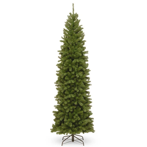 Christmas Central 9’ Pencil North Valley Spruce Slim Artificial Christmas Tree, Unlit 1 Christmas Central 9’ Pencil North Valley Spruce Slim Artificial Christmas Tree, Unlit