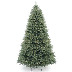 Christmas Central 6’ Pre-Lit Downswept Douglas Blue Fir Christmas Tree - Clear Lights