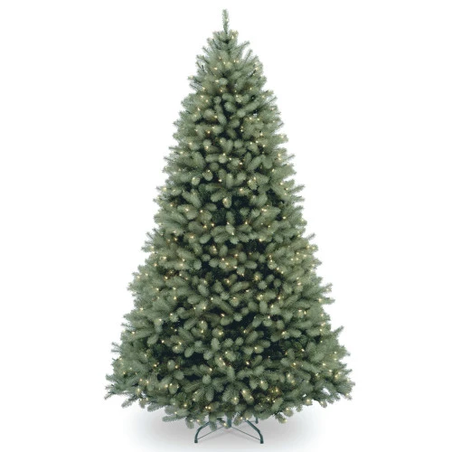 Christmas Central 6’ Pre-Lit Downswept Douglas Blue Fir Christmas Tree - Clear Lights 1 Christmas Central 6’ Pre-Lit Downswept Douglas Blue Fir Christmas Tree - Clear Lights