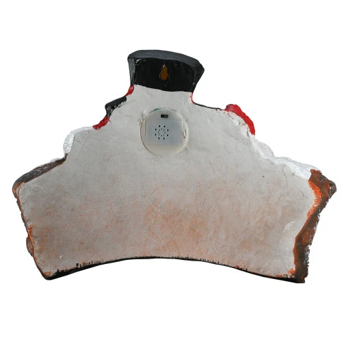 Christmas Central 18.5" Pre-Lit Snowman "Let It Snow" Christmas Wall Sign 2 Christmas Central 18.5" Pre-Lit Snowman "Let It Snow" Christmas Wall Sign - Image 2