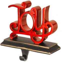 Christmas Central 8" "Joy" Lettered Christmas Stocking Holder -Christmas Decoration Store dnat rac e90232r 3 56979.1670489792