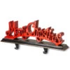 Christmas Central 18" "Merry Christmas" Lettered Christmas Stocking Holder