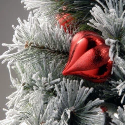 Christmas Central 3' Pre-Lit Potted Snowy Bristle Pine Medium Artificial Tabletop Christmas Tree - Warm White LED Lights 5 Christmas Central 3' Pre-Lit Potted Snowy Bristle Pine Medium Artificial Tabletop Christmas Tree - Warm White LED Lights -Christmas Decoration Store dnat snp7 308 30 b 2 06596.1587645073