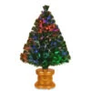 36" Green Fireworks Evergreen Christmas Tree Tabletop Decor