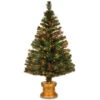48" Green Fireworks Evergreen Christmas Tree Tabletop Decor