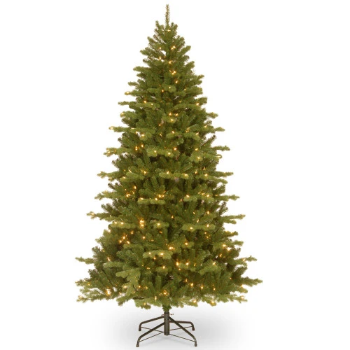 Christmas Central 7.5' Pre-Lit Medium Northern Spruce Memory Shape Artificial Christmas Tree, LED Lights 1 Christmas Central 7.5' Pre-Lit Medium Northern Spruce Memory Shape Artificial Christmas Tree, LED Lights