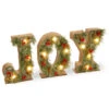 Christmas Central 27" LED Lighted "JOY" Christmas Decorative Sign