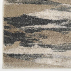 7' X 10' Gray And Beige Contemporary Area Throw Rug -Christmas Decoration Store dorian209009208x11 3 85380.1664990321