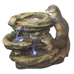 21.5" Sea Otters Garden Sculptural Fountain 7 21.5" Sea Otters Garden Sculptural Fountain -Christmas Decoration Store dotsc20dw97060 3 78685.1587644200
