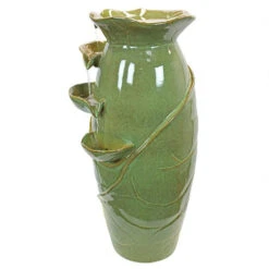 30" Ceramic Vine Jar Cascading Garden Fountain -Christmas Decoration Store dotsc20ss11537 3 19845.1664901053