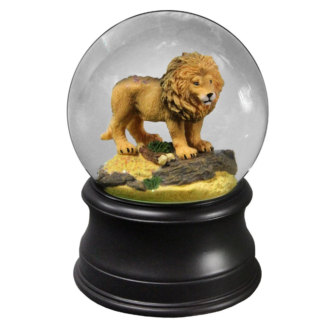 6" Proud Lion Musical Water Globe - 33473410 1 6" Proud Lion Musical Water Globe - 33473410