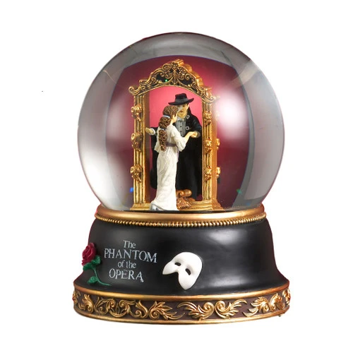 6.5" Phantom And Christine Mirror Scene Musical Water Globe - 30958207 1 6.5" Phantom And Christine Mirror Scene Musical Water Globe - 30958207