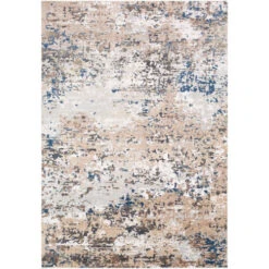 5.25' X 7.25' Distressed Beige And Gray Rectangular Area Throw Rug 8 5.25' X 7.25' Distressed Beige And Gray Rectangular Area Throw Rug -Christmas Decoration Store dsur mln2300 5373 1 18567.1664639372