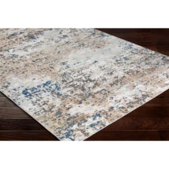 5.25' X 7.25' Distressed Beige And Gray Rectangular Area Throw Rug 10 5.25' X 7.25' Distressed Beige And Gray Rectangular Area Throw Rug -Christmas Decoration Store dsur mln2300 5373 2 18816.1664639372