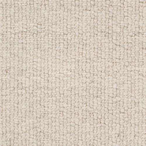 5' X 7'6" Beige And Gray Rectangular Hand Woven Wool Area Throw Rug 3 5' X 7'6" Beige And Gray Rectangular Hand Woven Wool Area Throw Rug - Image 3