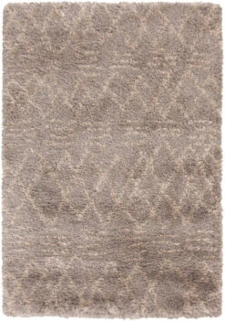 6.5' X 9' Distressed Finish Brown And Cream White Rectangular Area Throw Rug