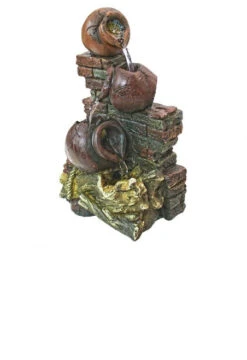 10" Lapiccolina Three Urns Illuminated Garden Fountain 8 10" Lapiccolina Three Urns Illuminated Garden Fountain -Christmas Decoration Store dtosc20qn154039 3 86285.1588355415