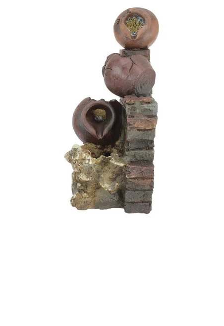 10" Lapiccolina Three Urns Illuminated Garden Fountain 4 10" Lapiccolina Three Urns Illuminated Garden Fountain - Image 4