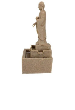 23.5" Buddha Meditative Cascading Illuminated Sculptural Garden Fountain -Christmas Decoration Store dtosc20qn164006 4 21091.1665089291