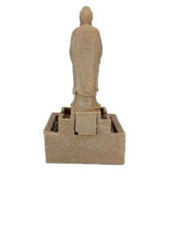 23.5" Buddha Meditative Cascading Illuminated Sculptural Garden Fountain -Christmas Decoration Store dtosc20qn164006 5 67701.1665089291